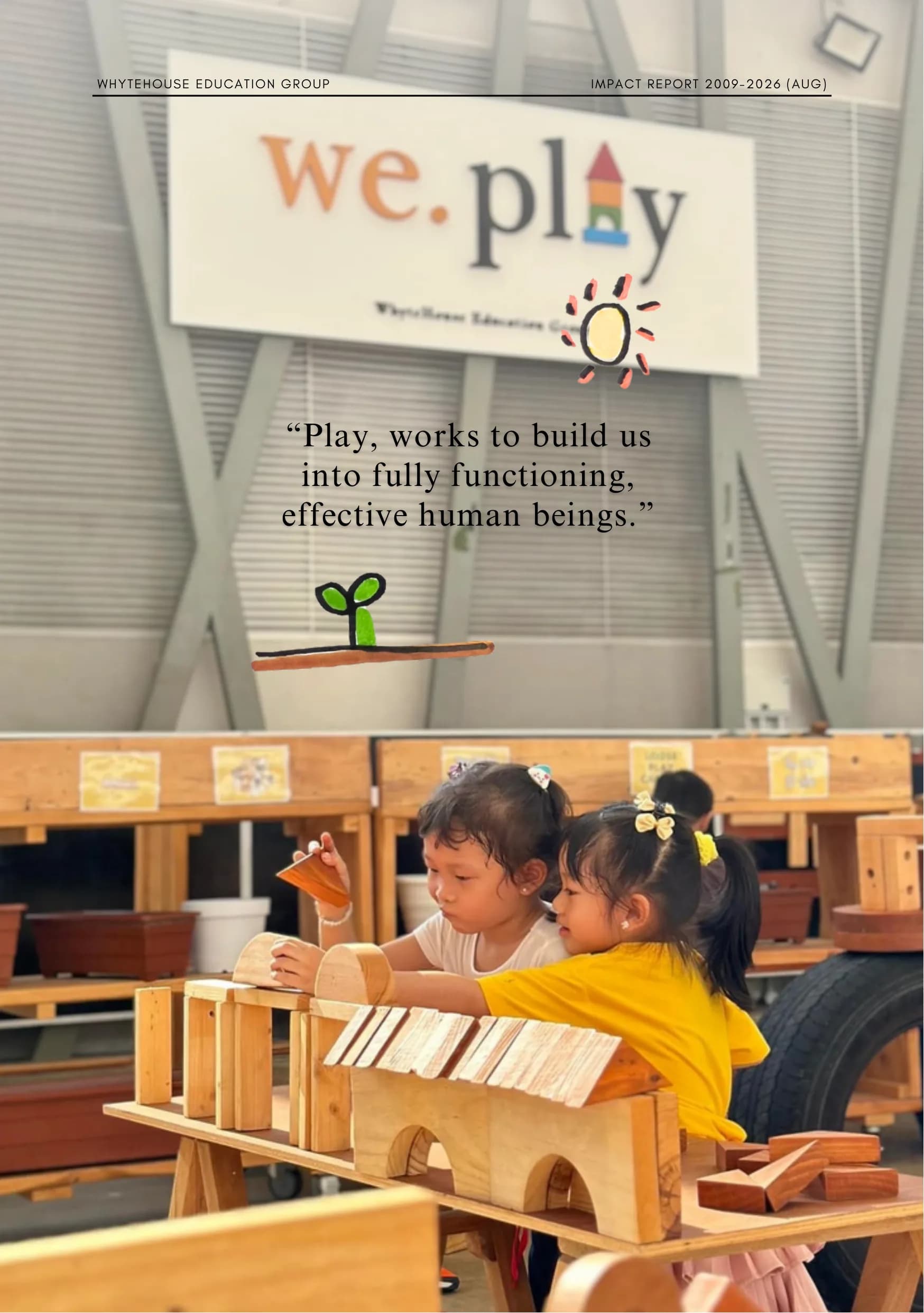 WhyteHouse Education Group Impact Report, page 18 of 24